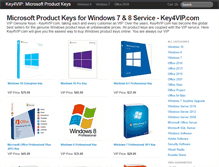 Tablet Screenshot of key4vip.com